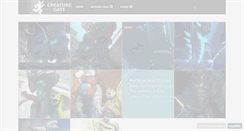 Desktop Screenshot of creaturegate.com